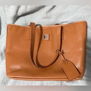 Dooney & Bourke Caramel Leather Tote